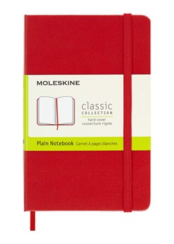Moleskine Notatnik w kolorze czerwonym - 9 x 14 cm ze sklepu Limango Polska w kategorii Akcesoria biurowe - zdjęcie 183693809