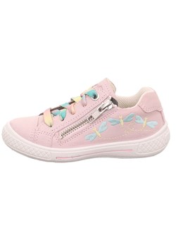 superfit Skórzane sneakersy &quot;Tensy&quot; w kolorze jasnoróżowym ze sklepu Limango Polska w kategorii Trampki dziecięce - zdjęcie 183693869