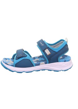 superfit Sandały &quot;Criss cross&quot; w kolorze niebiesko-błękitno-białym ze sklepu Limango Polska w kategorii Sandały dziecięce - zdjęcie 183694038