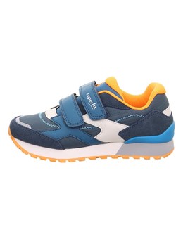 superfit Skórzane sneakersy &quot;Dash&quot; w kolorze pomarańczowo-biało-niebieskim ze sklepu Limango Polska w kategorii Buty sportowe dziecięce - zdjęcie 183694348