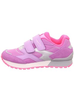 superfit Skórzane sneakersy &quot;Dash&quot; w kolorze różowo-fioletowym ze sklepu Limango Polska w kategorii Buty sportowe dziecięce - zdjęcie 183694356