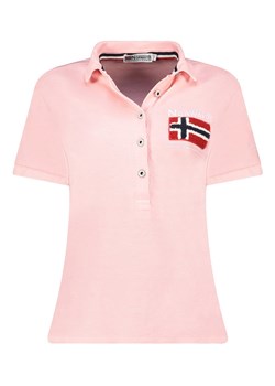 Geographical Norway Koszulka polo w kolorze jasnoróżowym ze sklepu Limango Polska w kategorii Bluzki damskie - zdjęcie 183694569