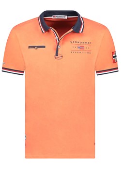 Geographical Norway Koszulka polo "Konbustyble" w kolorze pomarańczowym - id: 17162128 - marki Geographical Norway - 183694586 Geographical Norway Koszulka polo "Konbustyble" w kolorze pomarańczowym ze sklepu Limango Polska w kategorii T-shirty męskie - zdjęcie 183694586