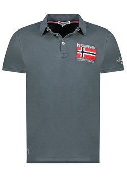 Geographical Norway Koszulka polo &quot;Kinvite&quot; w kolorze antracytowym ze sklepu Limango Polska w kategorii T-shirty męskie - zdjęcie 183694625