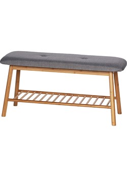 Wenko Ławka &quot;Bahari&quot; w kolorze jasnobrązowym na buty - 90 x 45 x 34 cm ze sklepu Limango Polska w kategorii Meble - zdjęcie 183694676