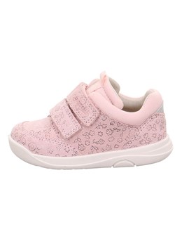 superfit Skórzane sneakersy &quot;Lillo&quot; w kolorze srebrno-jasnoróżowym ze sklepu Limango Polska w kategorii Buty sportowe dziecięce - zdjęcie 183695296