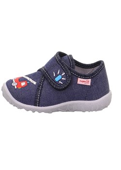 superfit Kapcie &quot;Spotty&quot; w kolorze granatowym ze sklepu Limango Polska w kategorii Kapcie dziecięce - zdjęcie 183695488