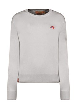 Geographical Norway Sweter w kolorze szarym ze sklepu Limango Polska w kategorii Swetry damskie - zdjęcie 183695636