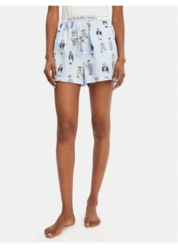 Polo Ralph Lauren Szorty piżamowe 4P0119 Niebieski Relaxed Fit ze sklepu MODIVO w kategorii Piżamy damskie - zdjęcie 183700995
