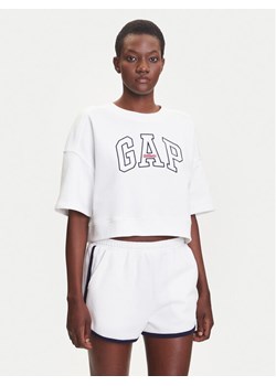 Gap Bluza 778442-02 Biały Oversize ze sklepu MODIVO w kategorii Bluzy damskie - zdjęcie 183701008
