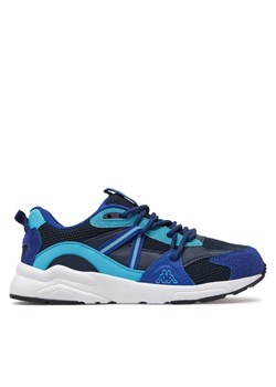 Kappa Sneakersy Logo London Kid 341E4QW Niebieski ze sklepu MODIVO w kategorii Buty sportowe dziecięce - zdjęcie 183701036