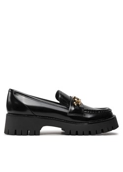 Guess Loafersy Almosty FLTALM ELE14 Czarny ze sklepu MODIVO w kategorii Lordsy damskie - zdjęcie 183701097