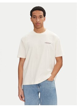 Guess Jeans T-Shirt M4BI75 K8FQ4 Écru Overshirt Fit - id: 0000304851551 - marki Guess - 183701115 Guess Jeans T-Shirt M4BI75 K8FQ4 Écru Overshirt Fit ze sklepu MODIVO w kategorii T-shirty męskie - zdjęcie 183701115
