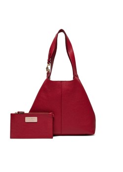 Coccinelle Torebka E1 SHA 11 02 01 Bordowy ze sklepu MODIVO w kategorii Torby Shopper bag - zdjęcie 183701129