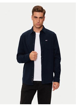 Tommy Jeans Koszula DM0DM19656 Granatowy Regular Fit ze sklepu MODIVO w kategorii Koszule męskie - zdjęcie 183701186