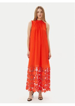 YAS Sukienka letnia Twigsy 26037703 Czerwony Relaxed Fit ze sklepu MODIVO w kategorii Sukienki - zdjęcie 183701227