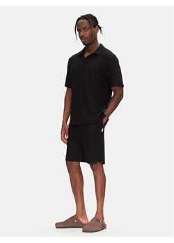 Jack&Jones Komplet polo i spodenki Slington 12281841 Czarny Relaxed Fit ze sklepu MODIVO w kategorii Spodenki męskie - zdjęcie 183701246