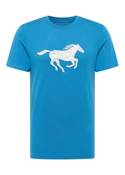 Mustang T-Shirt Austin 1016483 Niebieski Regular Fit ze sklepu MODIVO w kategorii T-shirty męskie - zdjęcie 183701275