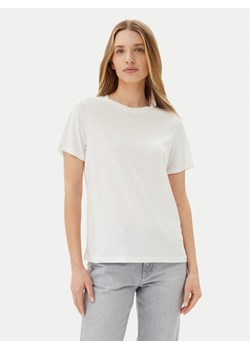 Pieces T-Shirt Anora 17148789 Biały Regular Fit ze sklepu MODIVO w kategorii Bluzki damskie - zdjęcie 183701276