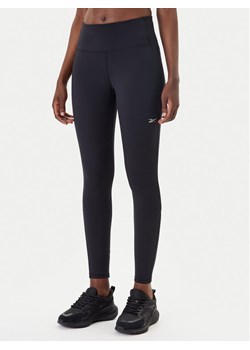 Reebok Legginsy Lux Speed 100205639 Czarny Slim Fit ze sklepu MODIVO w kategorii Spodnie damskie - zdjęcie 183701289