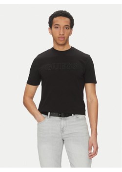 Guess T-Shirt Z2YI11 J1314 Czarny Regular Fit ze sklepu MODIVO w kategorii T-shirty męskie - zdjęcie 183701379