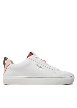 Pepe Jeans Sneakersy PLS00017 Biały ze sklepu MODIVO w kategorii Buty sportowe damskie - zdjęcie 183701396