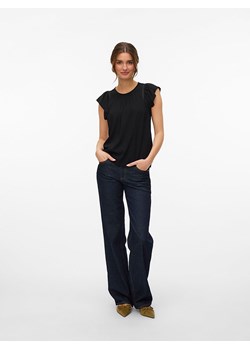 Vero Moda Koszulka w kolorze czarnym ze sklepu Limango Polska w kategorii Bluzki damskie - zdjęcie 183703978