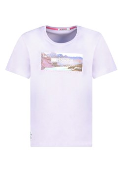 Geographical Norway Koszulka w kolorze fioletowym ze sklepu Limango Polska w kategorii Bluzki damskie - zdjęcie 183704107
