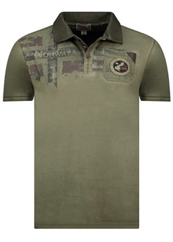 Geographical Norway Koszulka polo "Kimac" w kolorze khaki - id: 17162133 - marki Geographical Norway - 183704158 Geographical Norway Koszulka polo "Kimac" w kolorze khaki ze sklepu Limango Polska w kategorii T-shirty męskie - zdjęcie 183704158