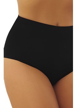 Figi damskie z wysokim stanem czarne Comfort, Kolor czarny, Rozmiar 2XL, EMILI ze sklepu Intymna w kategorii Majtki damskie - zdjęcie 183704476