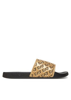 Klapki EA7 Emporio Armani 7X000109 AF15125 PC001 Złoty ze sklepu eobuwie.pl w kategorii Klapki męskie - zdjęcie 183704875