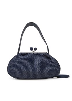 Torebka Weekend Max Mara Fortuna 2515511085650 Granatowy ze sklepu eobuwie.pl w kategorii Kopertówki - zdjęcie 183705057