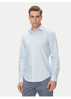 Calvin Klein Koszula LV019EU017 Błękitny Slim Fit ze sklepu MODIVO w kategorii Koszule męskie - zdjęcie 183706225