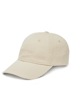 Calvin Klein Czapka z daszkiem Small Monogram LV04K5065G Écru ze sklepu MODIVO w kategorii Czapki z daszkiem damskie - zdjęcie 183706235