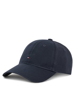 Tommy Hilfiger Czapka z daszkiem Essential Flag Soft Cap AW0AW17632 Granatowy ze sklepu MODIVO w kategorii Czapki z daszkiem damskie - zdjęcie 183706246
