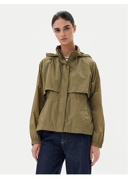 Tommy Hilfiger Wiatrówka WW0WW46444 Khaki Relaxed Fit ze sklepu MODIVO w kategorii Kurtki damskie - zdjęcie 183706285