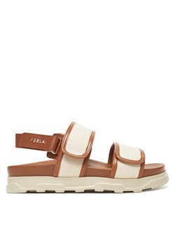 Furla Sandały Sporty Chic YJ53SPC BX3900 3927S Écru ze sklepu MODIVO w kategorii Sandały damskie - zdjęcie 183706297