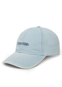 Calvin Klein Czapka z daszkiem Small Monogram LV04K5065G Niebieski ze sklepu MODIVO w kategorii Czapki z daszkiem damskie - zdjęcie 183706299