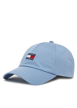 Tommy Jeans Czapka z daszkiem Heritage Core 5 Panel AW0AW16991 Błękitny ze sklepu MODIVO w kategorii Czapki z daszkiem damskie - zdjęcie 183706346