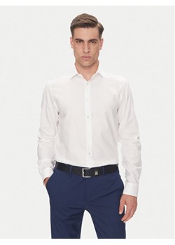 Calvin Klein Koszula LV019EU021 Biały Regular Fit ze sklepu MODIVO w kategorii Koszule męskie - zdjęcie 183706537