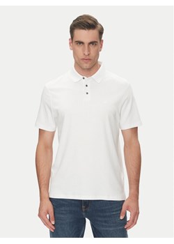 Calvin Klein Polo Supima LV04LB276G Biały Regular Fit ze sklepu MODIVO w kategorii T-shirty męskie - zdjęcie 183706565