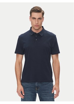 Calvin Klein Polo Supima LV04LB276G Granatowy Regular Fit ze sklepu MODIVO w kategorii T-shirty męskie - zdjęcie 183706637