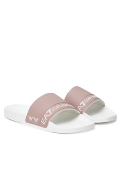 EA7 Emporio Armani Klapki 7X000110 AF15128 M0109 Beżowy ze sklepu MODIVO w kategorii Klapki damskie - zdjęcie 183706639