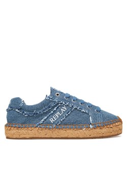 REPLAY Espadryle GWF22 .000.C0088T Niebieski ze sklepu MODIVO w kategorii Espadryle damskie - zdjęcie 183706649