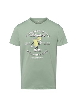 Nils Sundström Koszulka męska Mężczyźni Bawełna seledynowy nadruk ze sklepu vangraaf w kategorii T-shirty męskie - zdjęcie 183709418