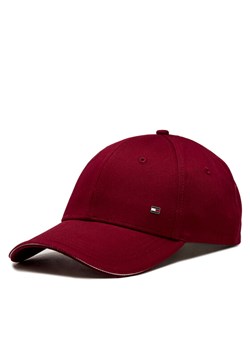 Czapka z daszkiem Tommy Hilfiger Th Corporate Cotton 6 Panel Cap AM0AM12035 Czerwony ze sklepu eobuwie.pl w kategorii Czapki z daszkiem męskie - zdjęcie 183710846