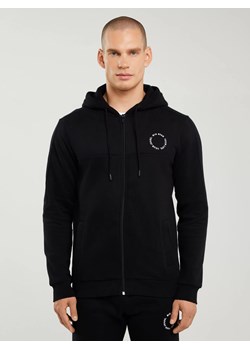 Bluza męska z kapturem czarna Ajron 906/ Kersyn 906 ze sklepu Big Star w kategorii Bluzy męskie - zdjęcie 183719365