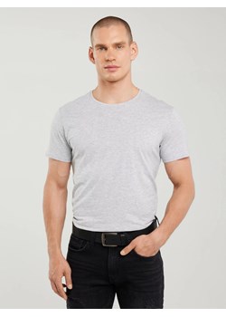 Koszulka męska bawełniana szara Basic 901 ze sklepu Big Star w kategorii T-shirty męskie - zdjęcie 183719377