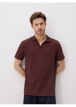 Reserved - Koszulka polo regular fit - jasnofioletowy ze sklepu Reserved w kategorii T-shirty męskie - zdjęcie 183720486