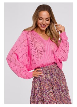 made of emotion Sweter w kolorze różowym ze sklepu Limango Polska w kategorii Swetry damskie - zdjęcie 183722556